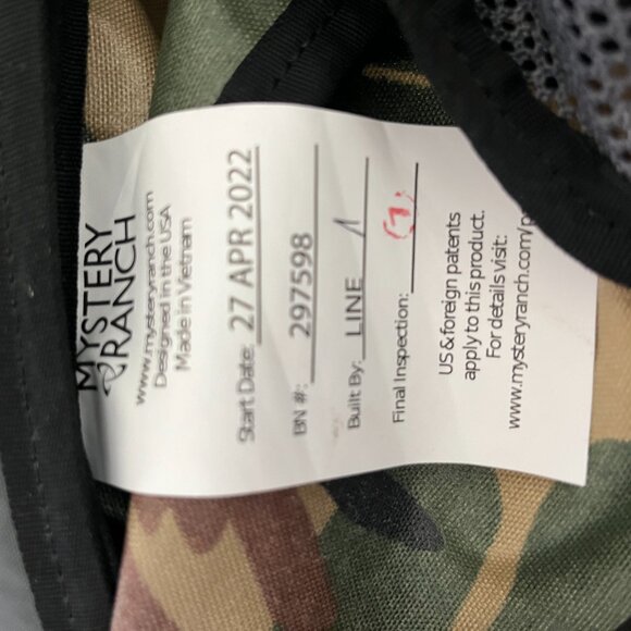 Mystery Ranch Urban Assault 21L backpack, Walkman Backpacks Stick-it Beavertail - Picture 16 of 16